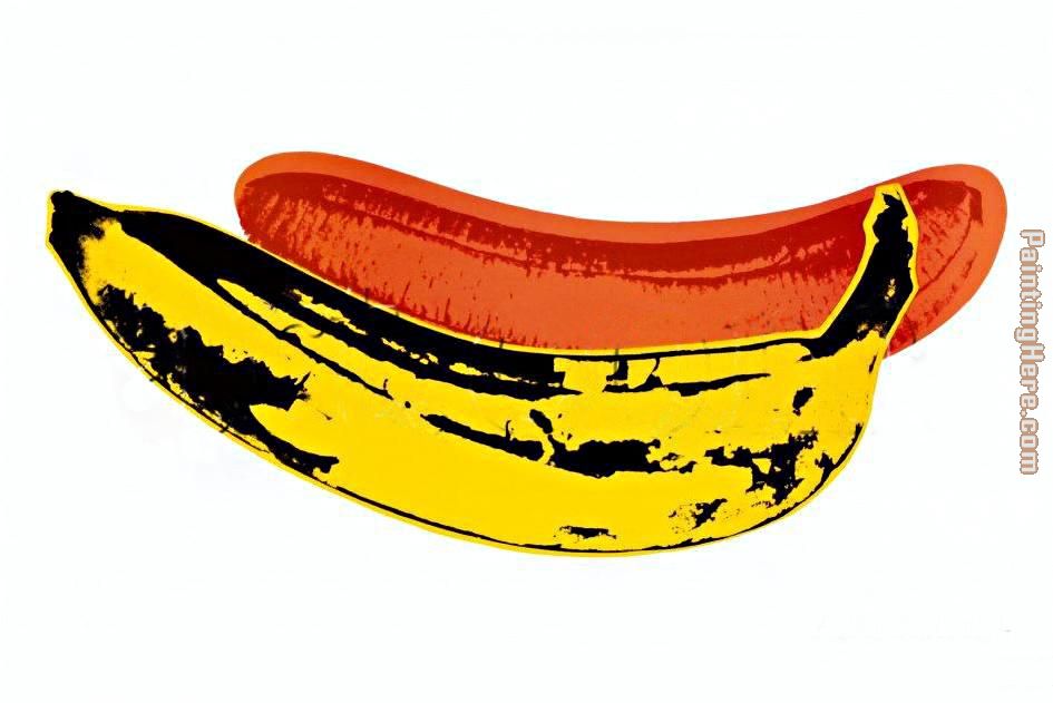 Banana painting - Andy Warhol Banana art painting Banana painting - Andy Warhol Banana art painting